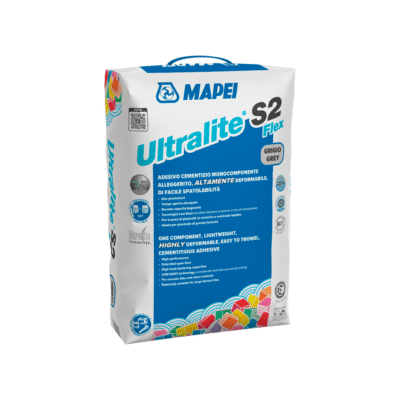 plaatimissegu, keraamiliste plaatide liim, Mapei Ultralite S2, C2TES2 plaatimissegu, suuremõõtmelised plaadid, Low Dust plaatimissegu, paigaldussegu fassaadile, deformeeruv plaatimissegu, õhukeste plaatide liim, plaatimissegu sise- ja välistöödeks