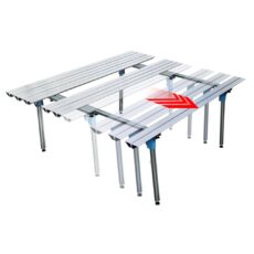 Sigma 63G töölaud, plaatide lõikelaud, suureformaadilised plaadid töölaud, alumiinium töölaud, plaaditööde töölaud, keraamiliste plaatide töölaud, portatiivne töölaud, reguleeritav töölaud, plaadilõikamise laud, professionaalne plaatimistöö laud